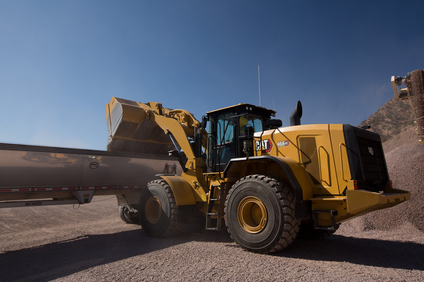 New Cat® 966 GC Wheel Loader delivers high performance, easy operation, and low owning and operating costs
